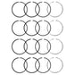 Qty 4: Piston Ring Set (.030) Fits Ford/New Holland Replaces 3917469