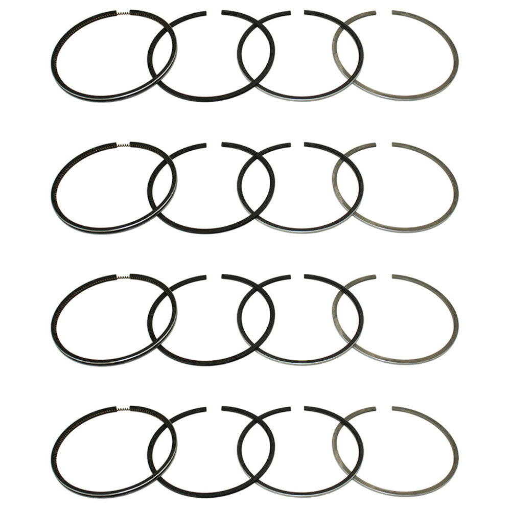 Qty 4: Piston Ring Set (.030) Fits Ford/New Holland Replaces 3917469