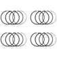 Qty 4: Piston Ring Set (.030) Fits Ford/New Holland Replaces 3917469