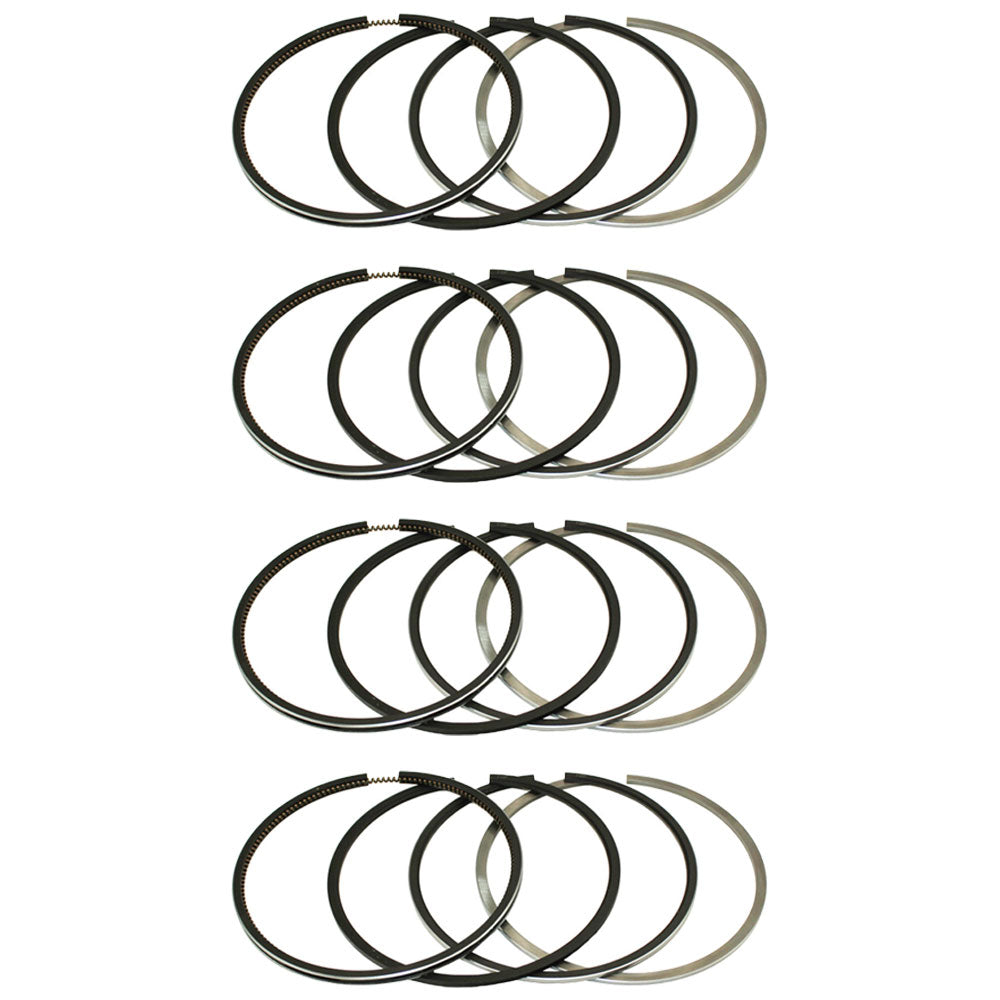 Qty 4: Piston Ring Set (.030) Fits Ford/New Holland Replaces 3917469