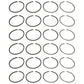 Qty 6: Piston Ring Set (.030) Fits Ford/New Holland Replaces 3917469
