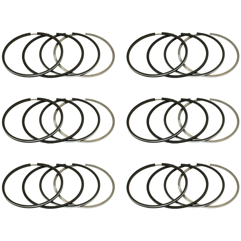 Qty 6: Piston Ring Set (.030) Fits Ford/New Holland Replaces 3917469