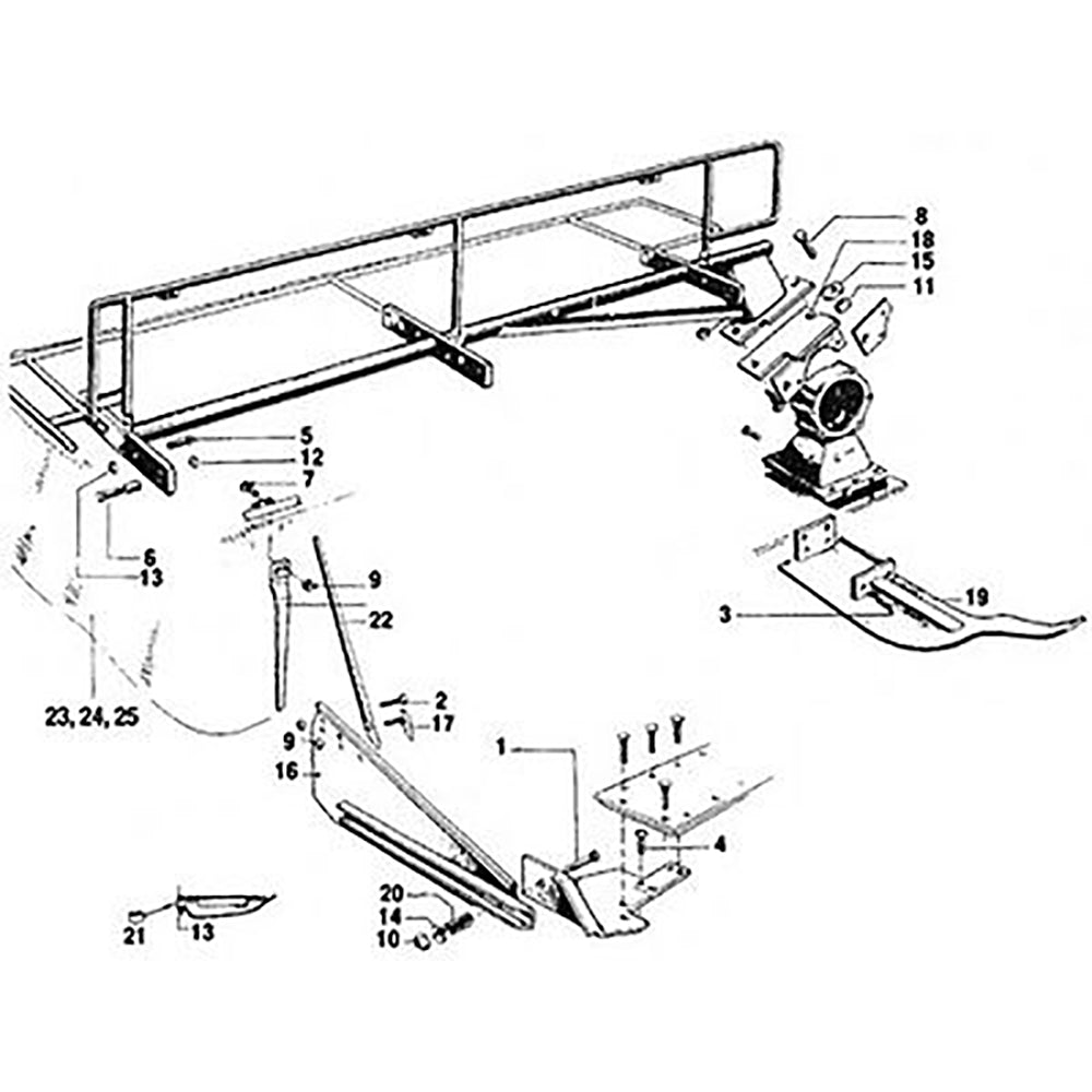 97884571 New Disc Mower Curtain for Vicon CM240 CM247 ECC1106989 V97884571Z