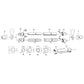 Cross & Bearing Kit Fits Massey Ferguson Replaces 350000