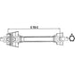 CV Driveline PTO COMPLETE Fits John Deere Rotary Cutter 1508 Series 2580 AW25818