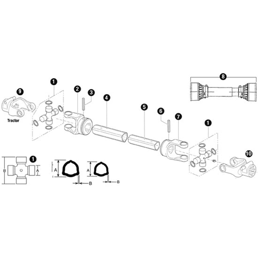 Inner Tube Fits Bondioli & Pavesi Models