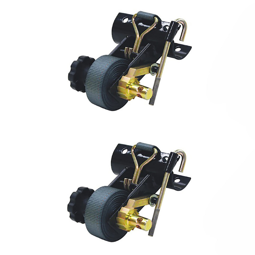 One Pair of Ratchet Straps for Round Tubing Ladder Racks 5480007