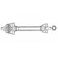 84110105 Constant Velocity CV Driveline PTO Fits Case IH LBX332 Fits New Holland