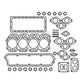 Overhaul Gasket Set with Crankshaft Seals Fits Ford Major Super Major