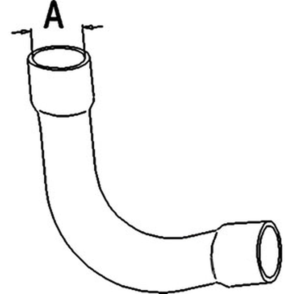 E1ADKN8260 New Upper Radiator Hose Fits Ford New Holland Tractor Major Super Major
