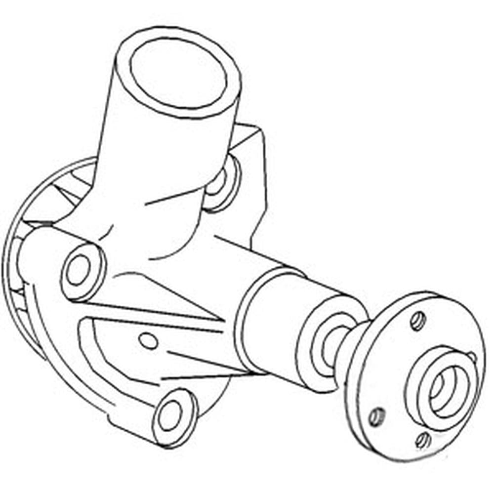 Water Pump Fits Fiat Replaces 80090121