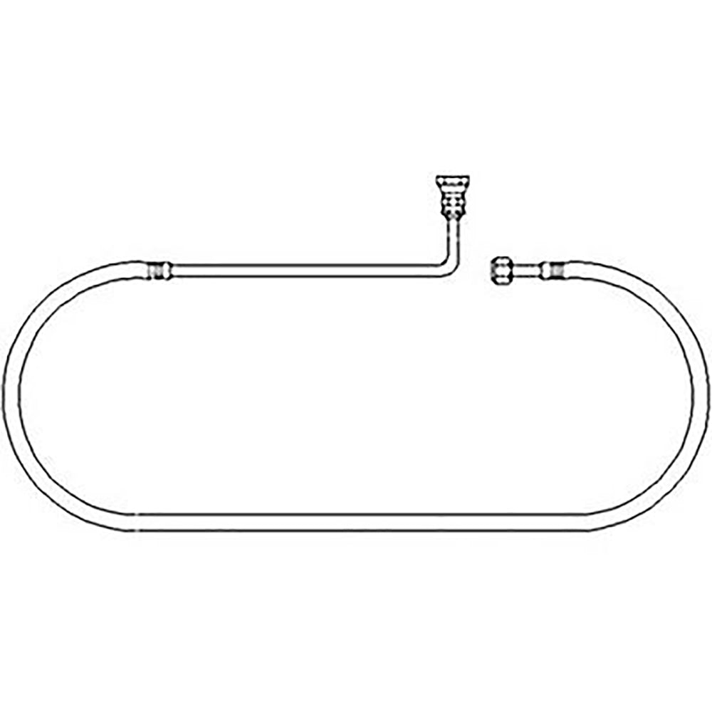 E1NN19N645BA New Tractor Condenser Line Fits Ford New Holland TW15 TW25 TW3