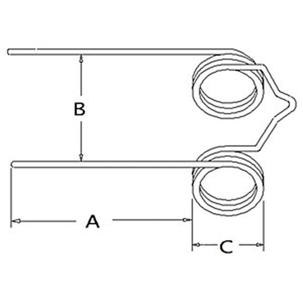 Rake Tooth Fits John Deere Mower Conditioner 1209 1214 480 485 E37596 E695