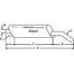 Muffler Fits Ford TW15 TW20 TW25 TW30 TW35 8630 8730 8830 9000 9700 83928167