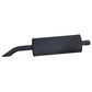 E5NN5240HA Curved Muffler Fits Ford Fits New Holland Tractor 5610 6610 6710