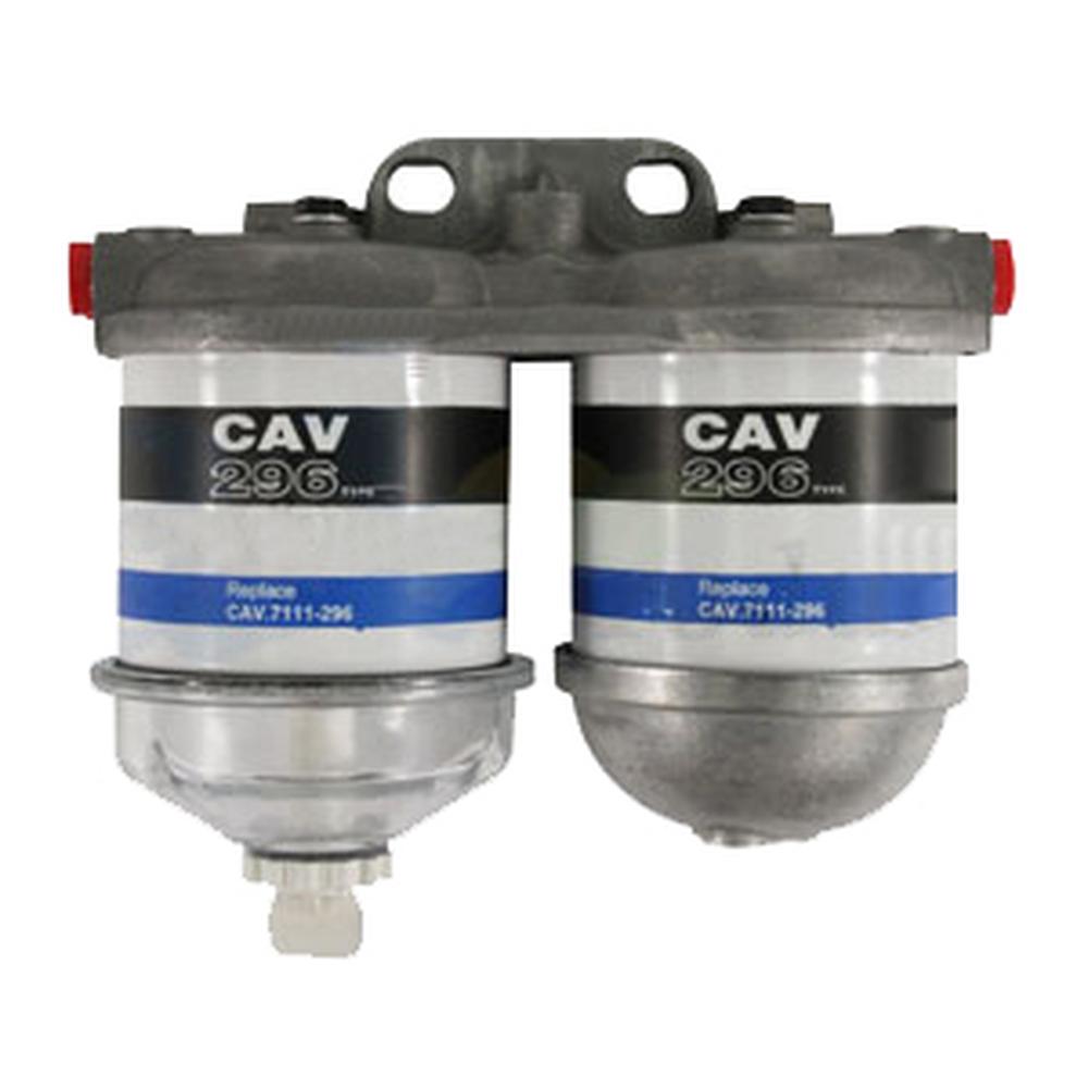Double Fuel Filter Assembly Fits Perkins Replaces 2656818