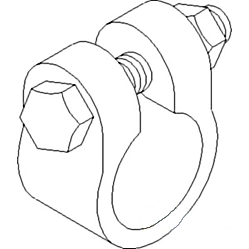 Tie Rod Clamp Fits 455 550 555 555A 555B 655 655A E6NN3287AA