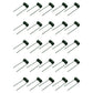E79475 25 Round Baler Teeth Set Fits John Deere 330 335 375 385 430 435 446 447