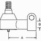 E7NN3B539AB RH Cylinder End Fits Ford/New Holland 3230 3430 3930 4630 4830
