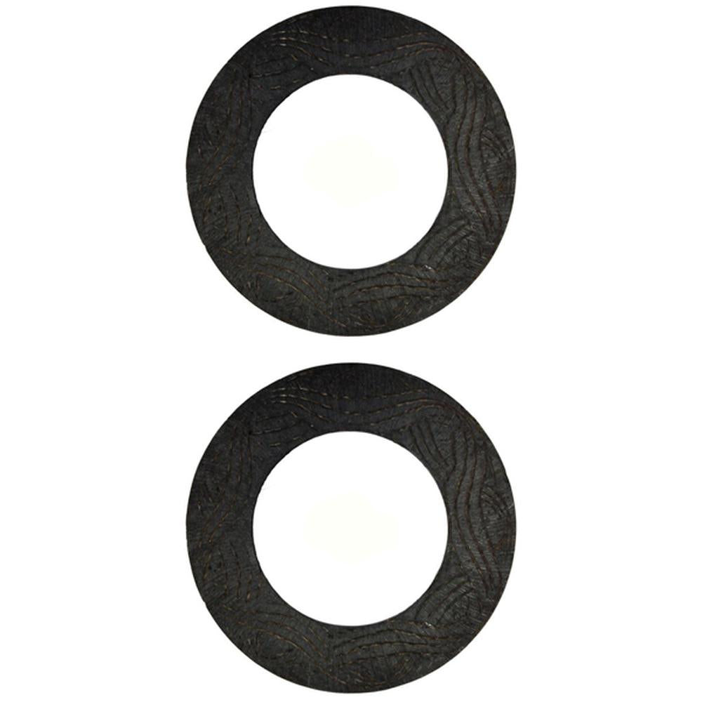 Set of (2) Friction Discs Fits John Deere Round Balers E82557 446 447 448 457 46