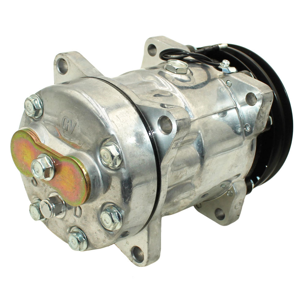 E8NN19D629AA Compressor Sanden Style Fits Ford/New Holland 7110 7740 ++ Tractors