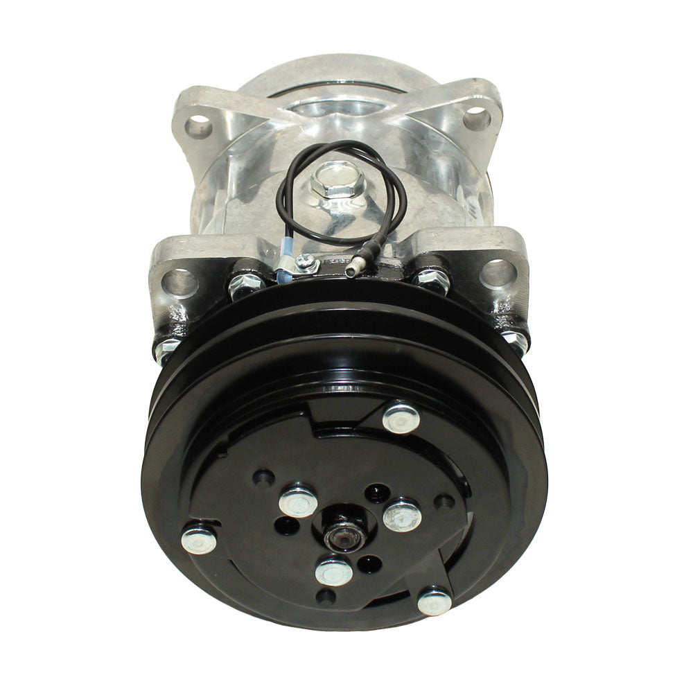 A/C Compressor with Clutch Fits Ford/New Holland Replaces 6630
