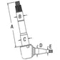 Spindle RH/LH Fits Case IH Fits New Holland TS110 TS90 TS100 Fits Ford 7740 6640