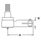 81864100 Tractor Tie Rod Outer LH 16 Thread Fits Ford New Holland