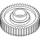 EAF6256M Timing Gear Set Fits Ford Tractors NAA 2000 4000 500 EAF6306B 661 700