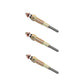 3 GLOW PLUGS FOR PART 02/630157 0-250-202-106 1273118C1 1523165512 15231-65512