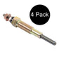Qty 4: Glow Plug Fits Ford New Holland Replaces 83924170
