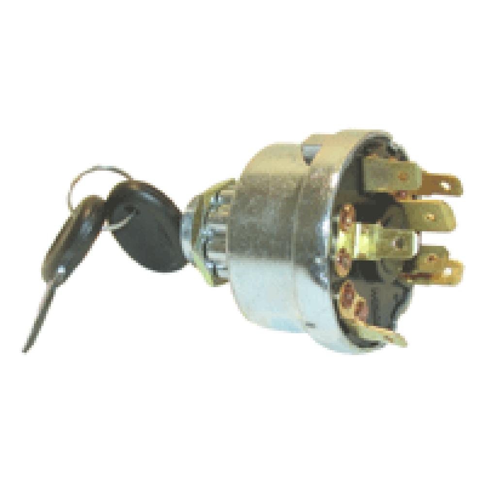 Ignition Key Switch w/ Cold Start Fits Ford New Holland 8600 8630 8700 8730