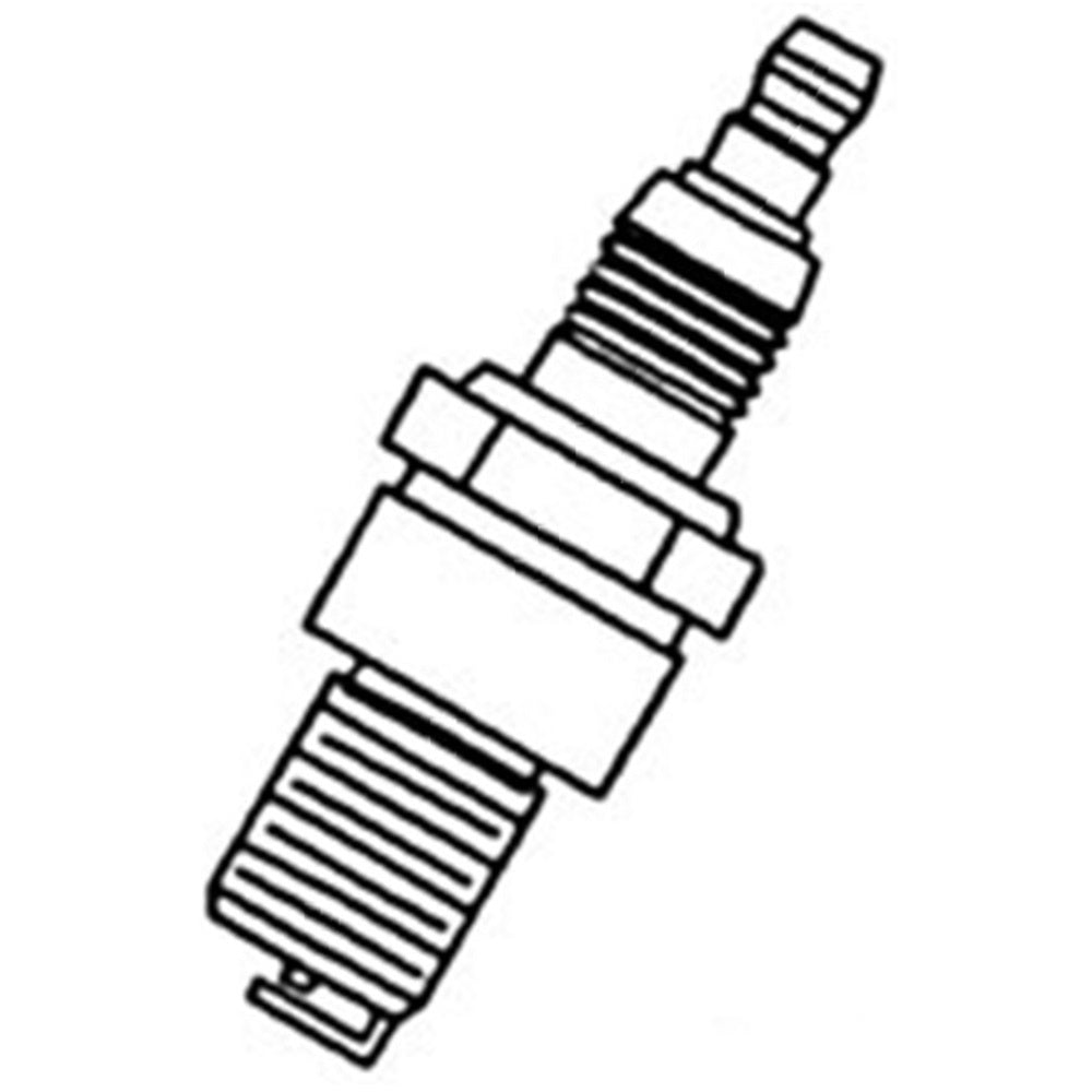 Spark Plug Fits Champion Replaces D15Y