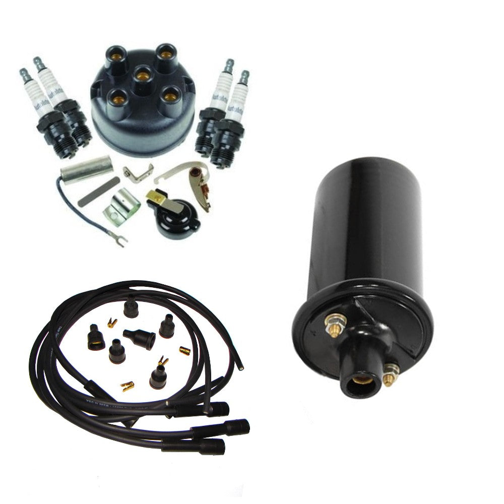 Ignition Tune Up Kit & 12V Coil Fits IH Fits FARMALL Fits Cub & Fits Cub Loboy T