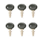Qty 6: Ignition Switch Key(s) Fits Ford/New Holland Replaces 09918786