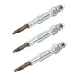 SBA185366190 Three Glow Plugs Fits New Holland/ Fits Ford Skid Loaders & Tractor