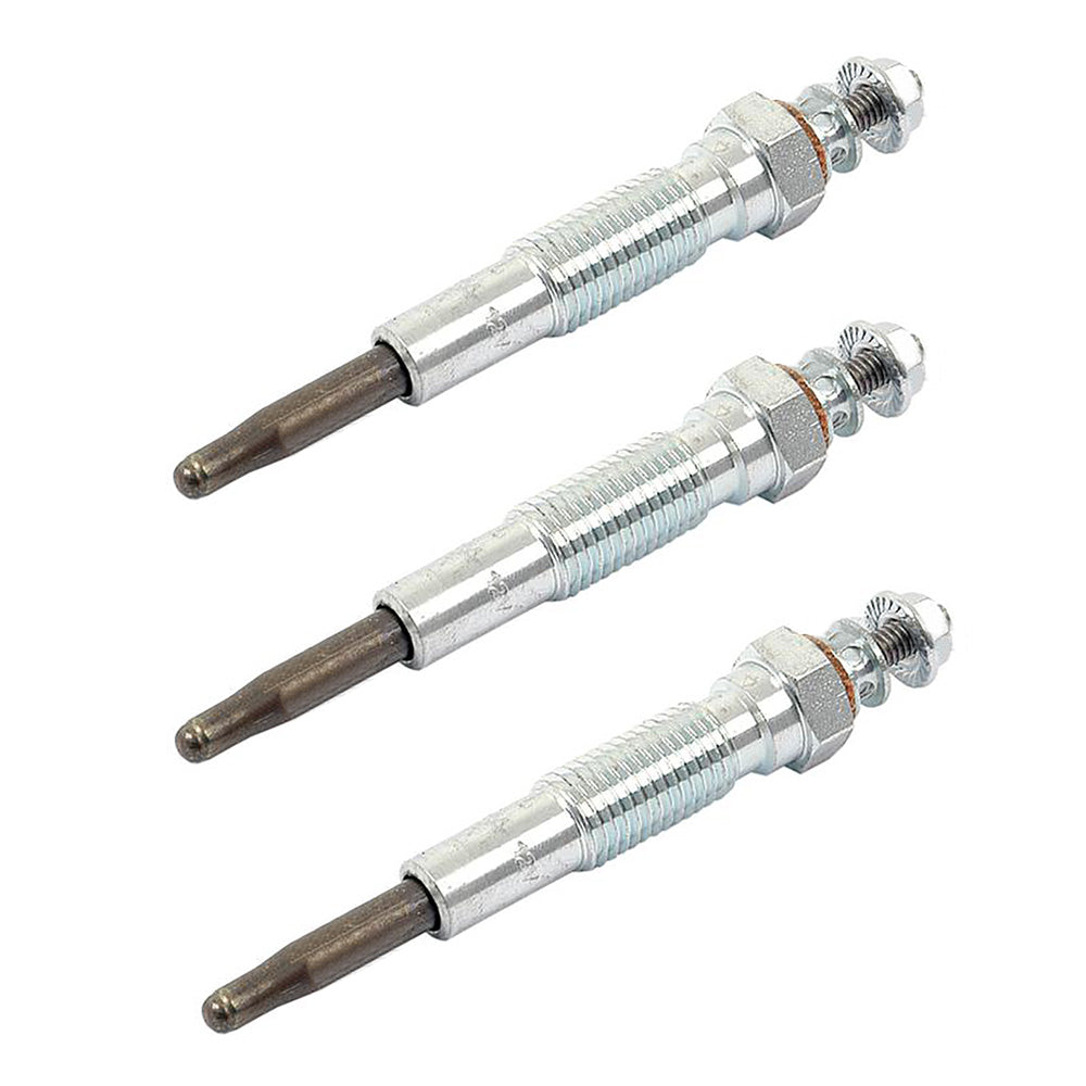 Lot of 3 Fits Ford Shibaura Diesel Compact Tractor Glow Plug 1710 1720 SBA185366