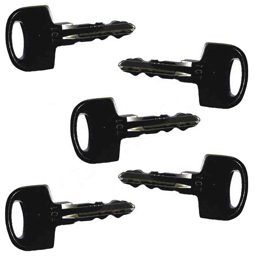 701 Pack of 5 Keys For Ditch Witch Models JT20 RT80 RT45 AT60 JT9 MR90