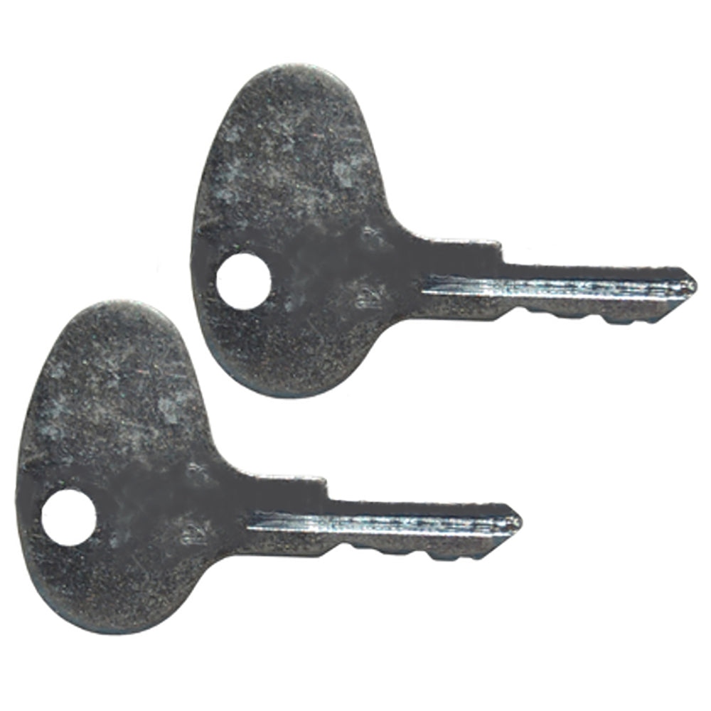 2 Ignition Keys Fits Caterpillar Fits Mitsubishi Forklift #123243