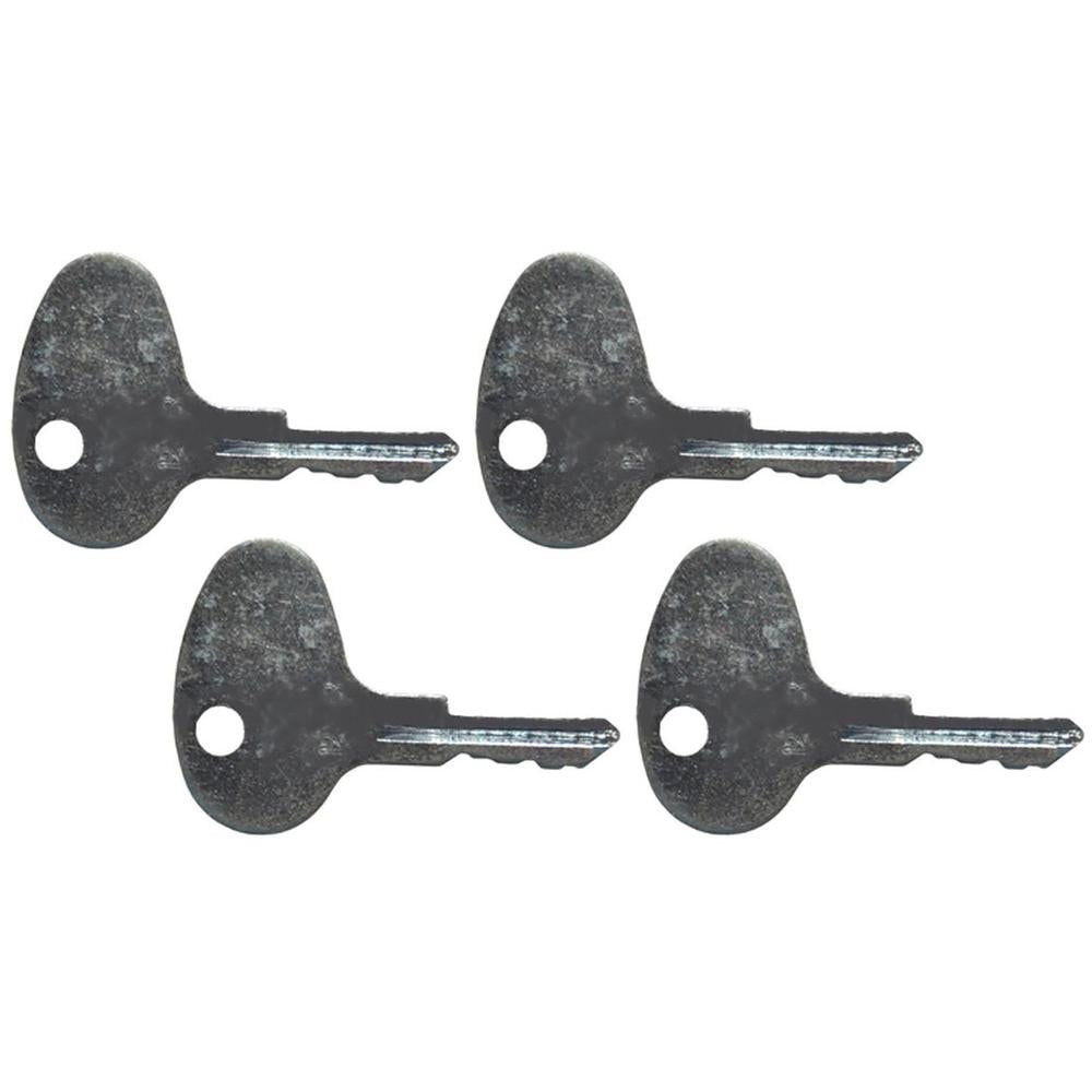 Qty 4: Key(s) Fits Universal Products Replaces 123243
