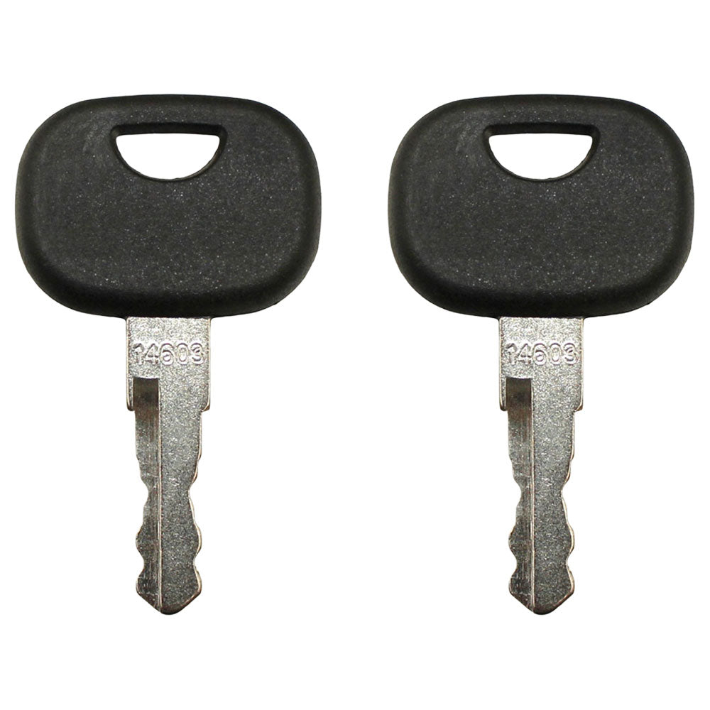 14603 Pack of 2 Keys For Various Skytrak Telehandler and Skytrak Lift Models