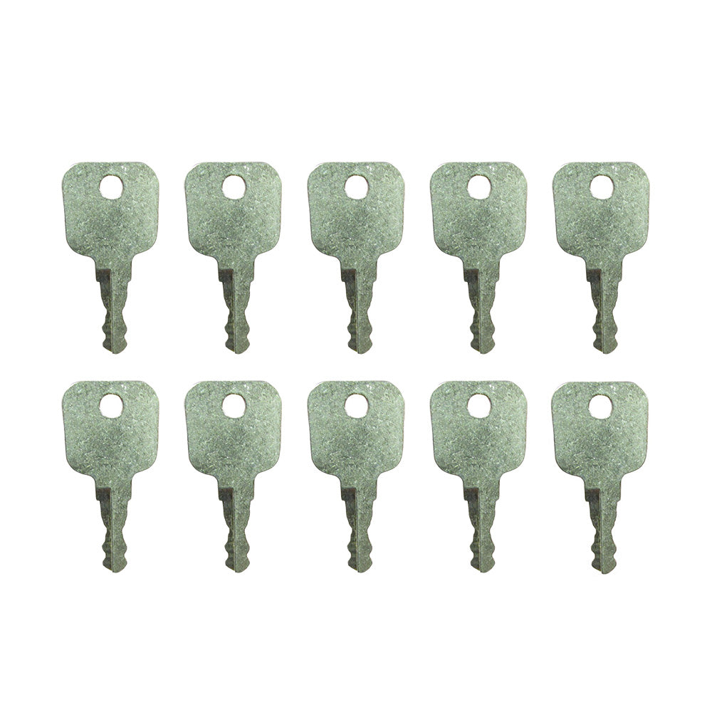 Qty. 10: Key(s)
 Fits Caterpillar Replaces 14607