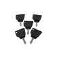 14607 Pack of 5 Keys for Gehl Track Excavator Models