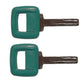 2 (1 pair) Ignition Keys Fits Volvo Clark & Michigan-Higher Quality#17