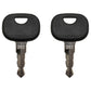 2 IGNITION KEYS Fits John Deere 4310 4320 4410 4510 4520 4610 4710 4720 5045D