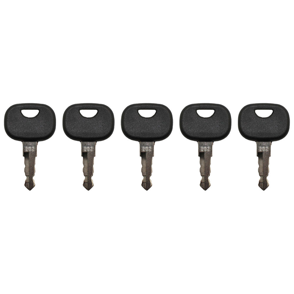 5 IGNITION KEYS Fits John Deere 5045E 5055D 5055E 5065E 5075E 5075M 5083EN