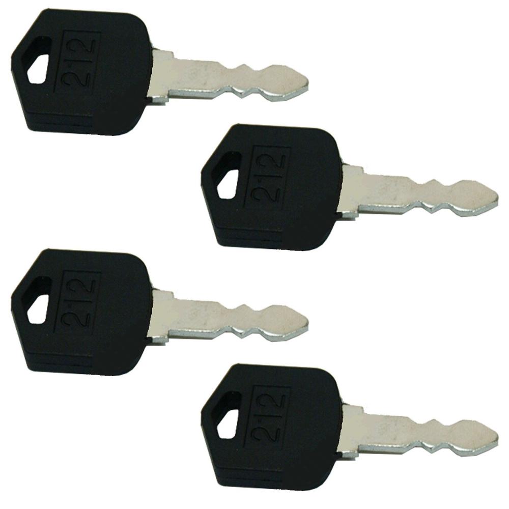 Qty 4: Key(s) Fits Daewoo Replaces D554212