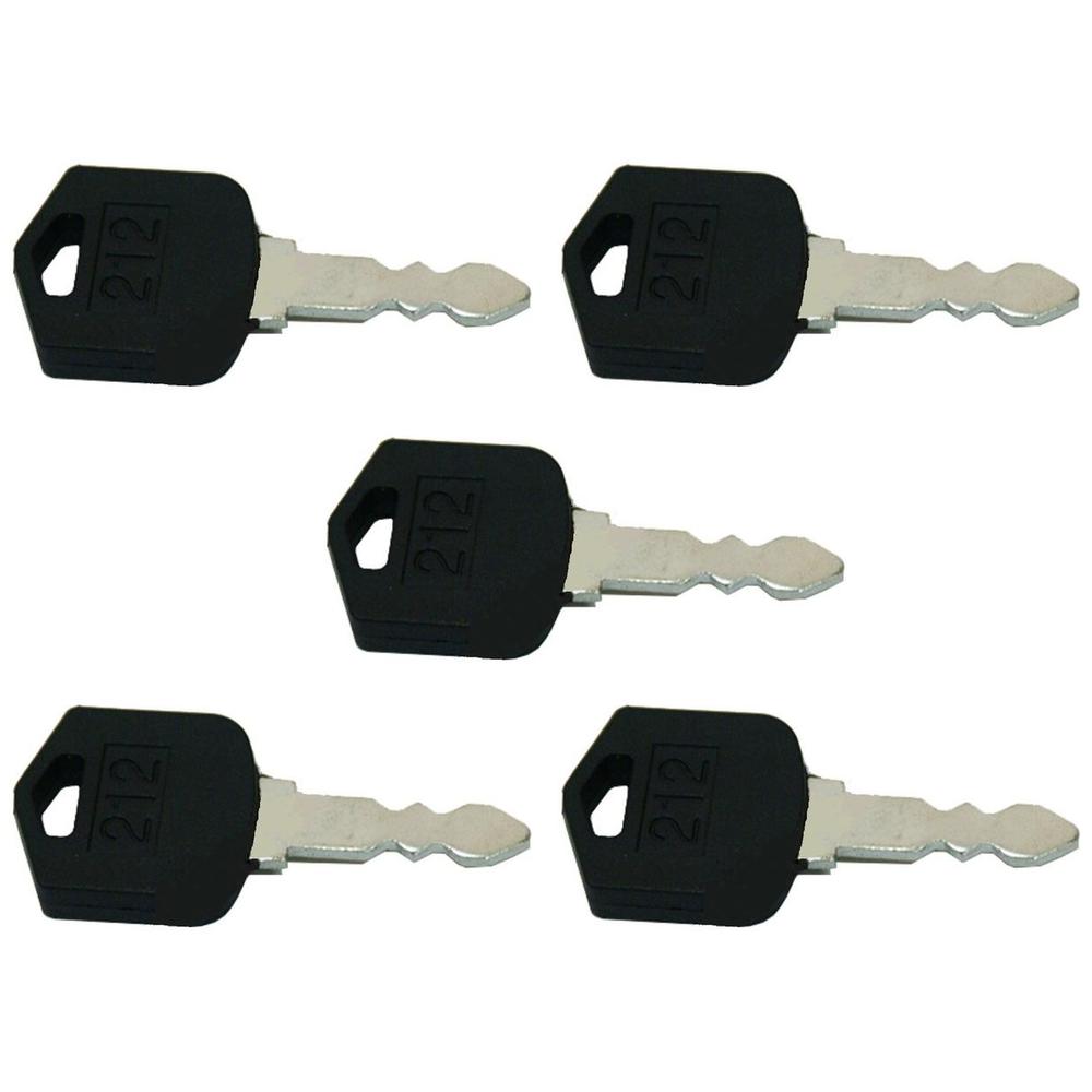 Qty 5: Key(s) Fits Daewoo Replaces D554212