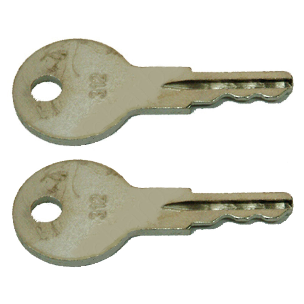 Set of 2 Ignition Keys #70 Fits Champion Motor Grader Heavy Equipment