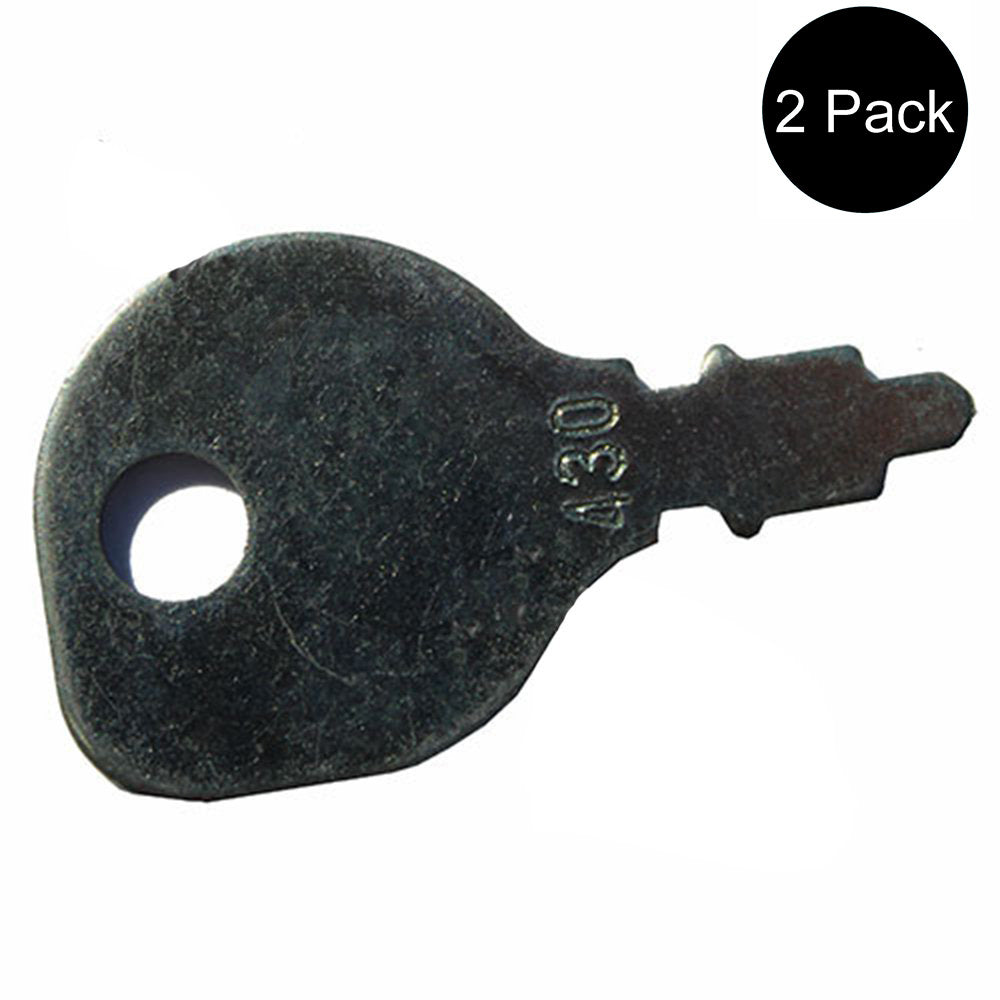 Qty 2: Key(s) Fits Scag Replaces 48017